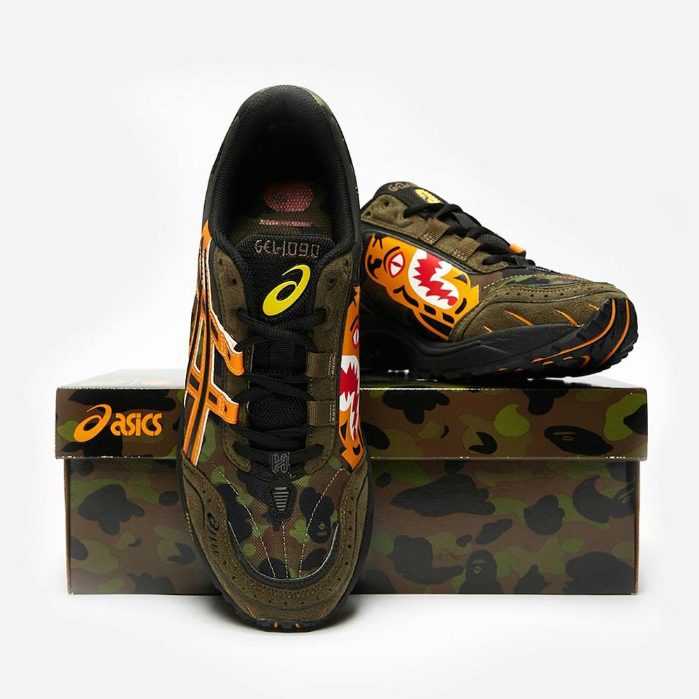 bathing ape asics